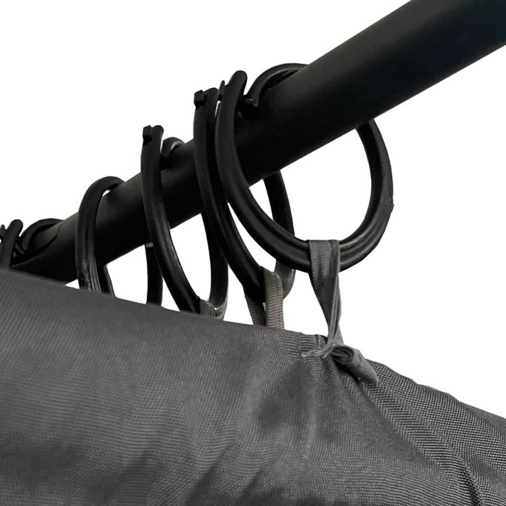 Immagine prodotto vidaXL Sonnenliege mit Vorhängen (207 cm)