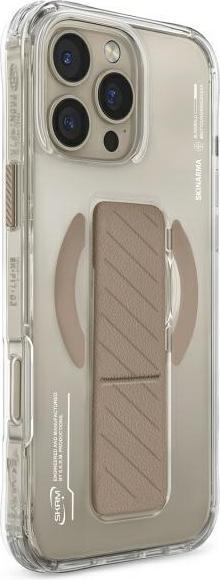 Immagine prodotto Skinarma case Axon iPhone 16 Pro 6.3" Magnetic Charging + Grip Stand champagne (Apple iPhone 16 Pro)