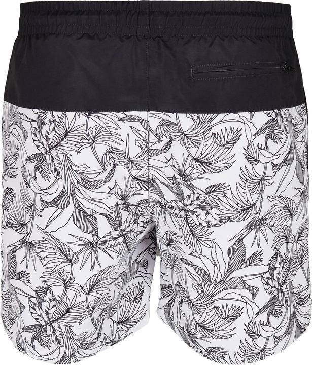 Produktbild Urban Classics Low Block Pattern Swim Shorts (XXL)