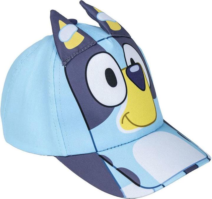 Bluey Kinderkappe mit Ohrenklappen Blau (53)