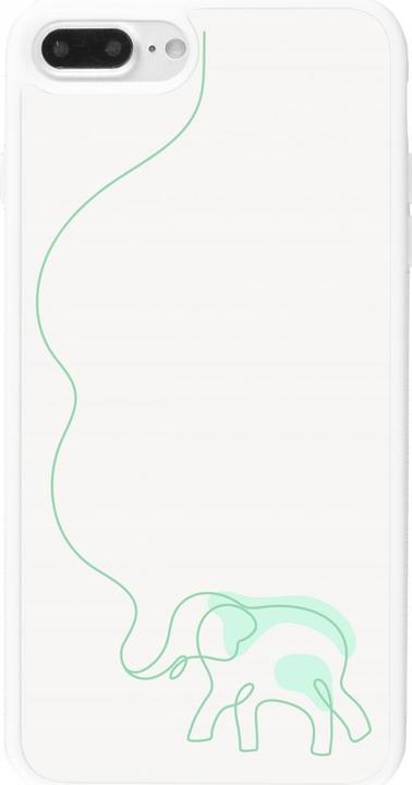 Actual product image PhoneLook Cover Silicone white Spring 23 baby elephant (Apple iPhone 7 Plus)