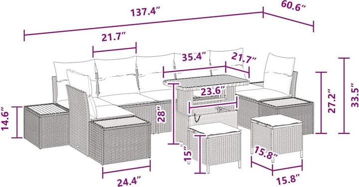Produktbild vidaXL Raquel