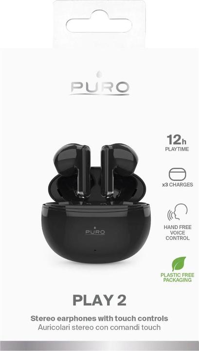 Produktbild Puro Stereo Bluetooth Kopfhörer Play 2 (9 h, Kabellos)