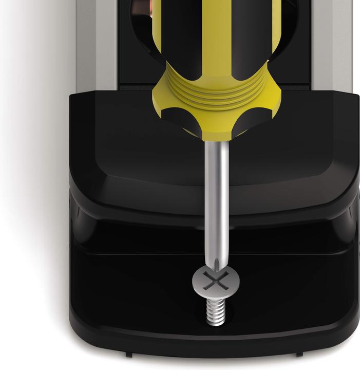 Produktbild Hama 00223101 Intelligente Steckerleiste 3 AC-Ausgänge 1,5 m (3x, CEE 7/3, 1.50 m)