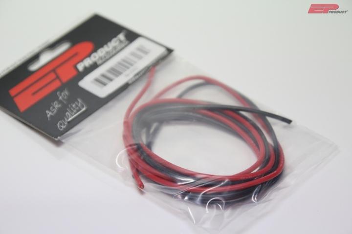 Produktbild EP Silikonkabel 0.75mm², rot/schwarz je 1m