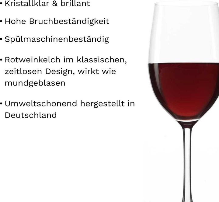 Produktbild Stölzle Longlife (44.80 cl, 1 Glas, Rotweingläser)