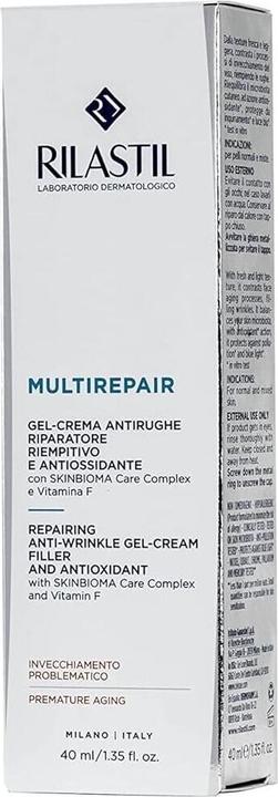 Actual product image Rilastil Multirepair Anti-Wrinkle Face Cream with Vitamin F 40ml (40 ml, Face gel)