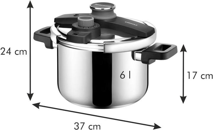 Actual product image Tescoma Pressure cooker ULTIMA 6.0 l (Steam cooker)