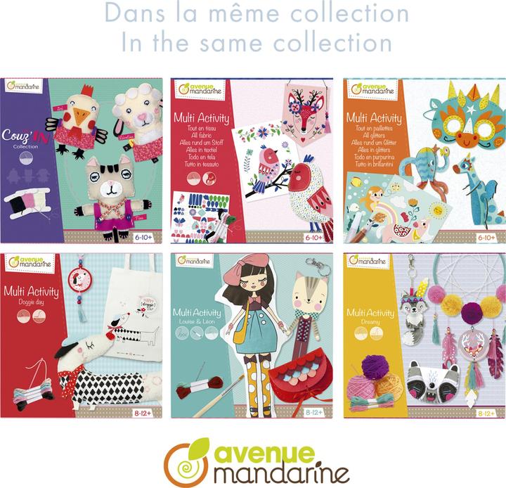 Actual product image Avenue Mandarine Multi Activity Unicorns Craft Set