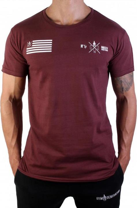 Gym Generation Maglietta Fighter BURGUNDY (XL)