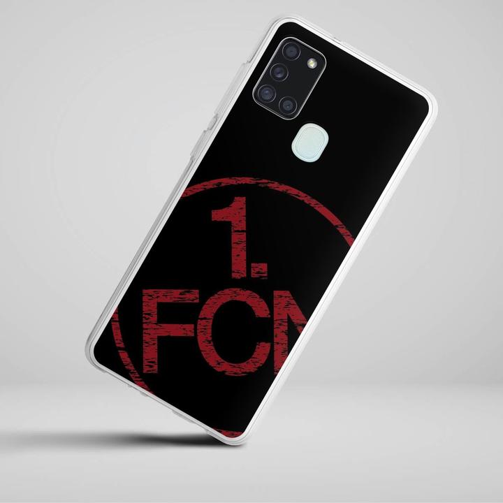 Produktbild DeinDesign Silikon Hülle für Samsung Galaxy A21s Handyhülle Case Smartphone Schutzhülle 1. FCN Fanartikel (Samsung Galaxy A21s)