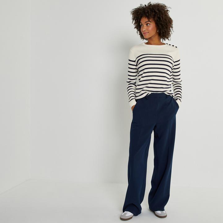 Produktbild La Redoute Collections Gestreifter Pullover (XS)