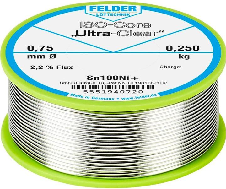 Image du produit Felder Lottechnik 0.50 kg, 1 mm (Kit de bobine de soudure)