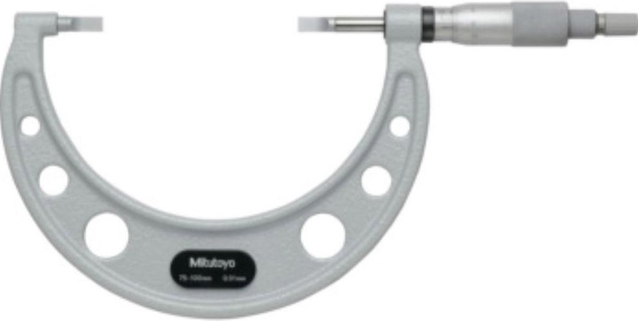 Immagine prodotto Mitutoyo Micrometro per scanalature, campo di misura: 75-100 mm (mm)
