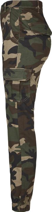 Actual product image Urban Classics Ladies High Waist Camo Cargo Pants (27)