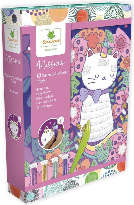 Sycomore Artissimo Pm Paillettes Chats (Fr-De-It)