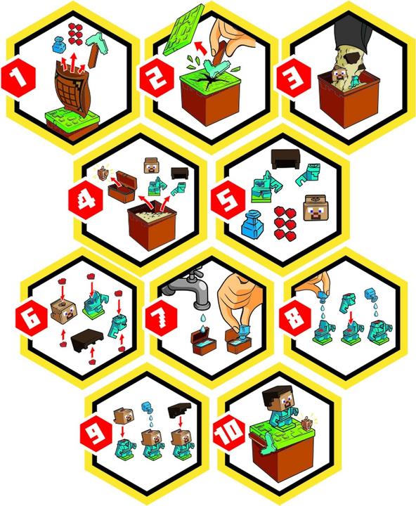 Actual product image Treasure X Minecraft Overworld ass. (6)