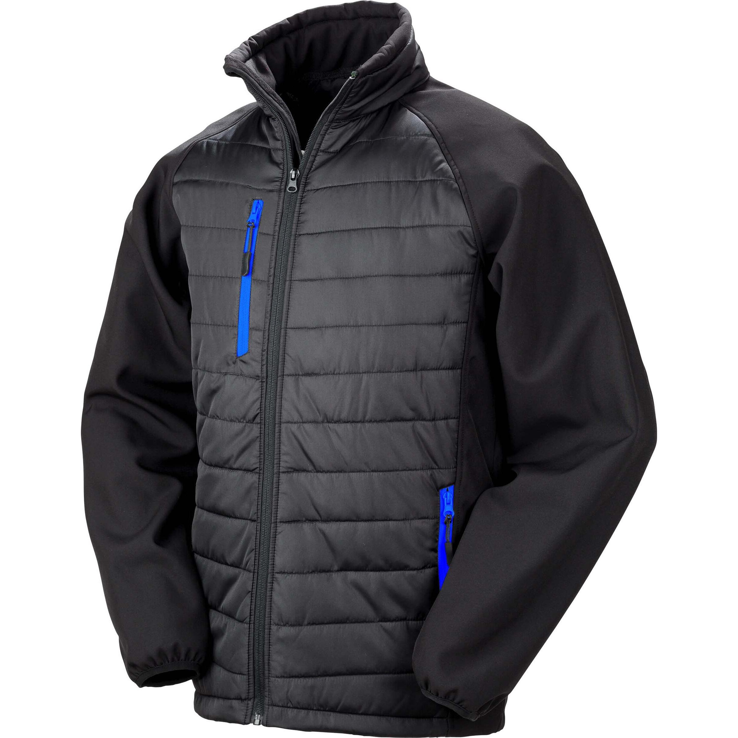 Regatta, Jacke, Softshell Rembourrée Black Compass (XL), Schwarz, XL