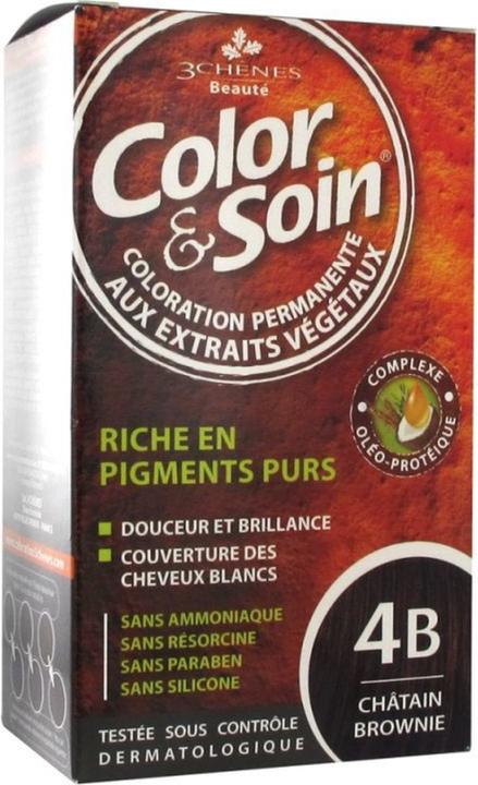 Image du produit 3 Chênes Coloration 4B châtain brownie (4B châtain brownie)