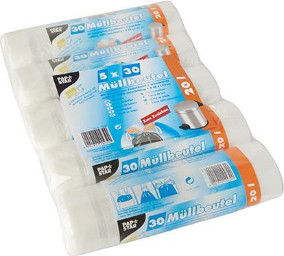 Immagine prodotto Papstar Fodere per cestini (150 x, 20 l)