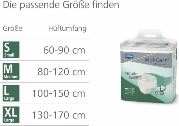 Produktbild MoliCare Mobile 5 Inkontinenz Pants (14 x, XL)