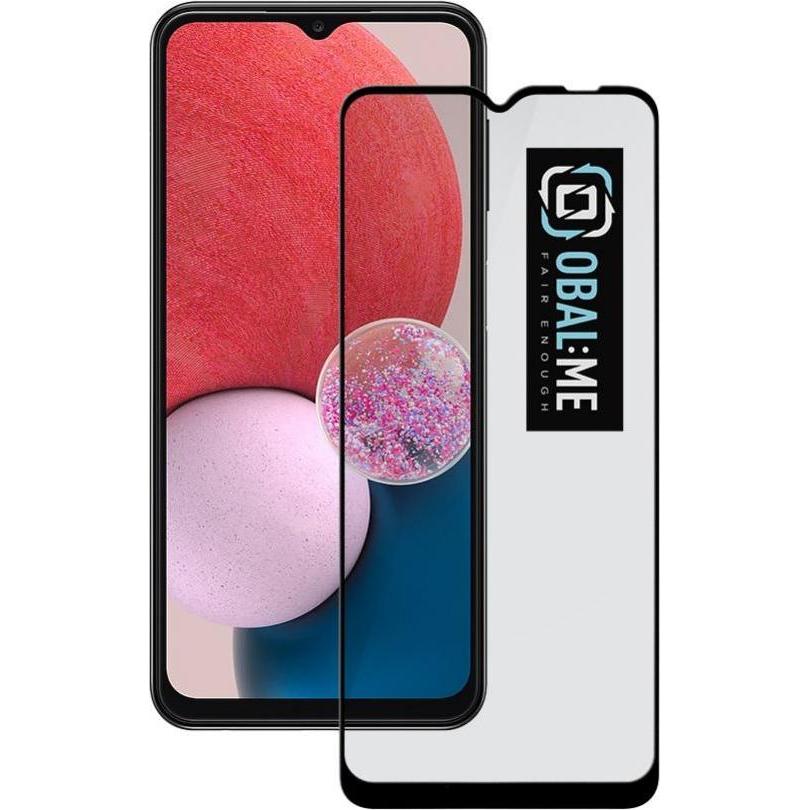 Obal:Me 5D Glass Screen Protector for Samsung Galaxy A13 4G Black (1 Stück, Samsung Galaxy A13), Smartphone Schutzfolie,...