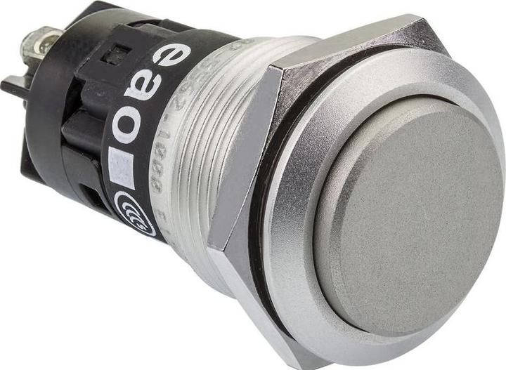 EAO Switch 19mm vandal resistant aluminium