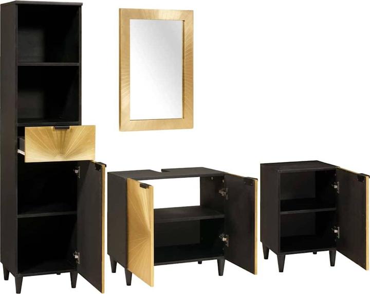 Produktbild vidaXL Badezimmermöbel Set