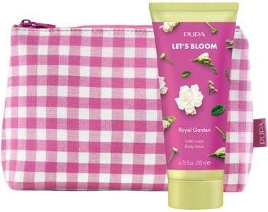 Pupa Milano Let's Bloom - Royal Garden Body Milk 200 Ml Body Milk + Pochette (Körpermilch, 200 ml)