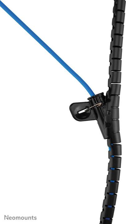 Produktbild Neomounts Kabelspirale 1-3 Kabel schwarz/universal/15mm Durchmesser (Kabelspiralschlauch, 200 cm)