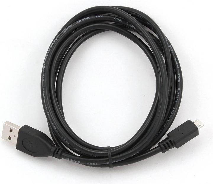 Immagine prodotto Gembird Cavo micro USB 2.0 AM-MBM5P 1m - Carica - Trasferimento - nero (1 m, USB 2.0)