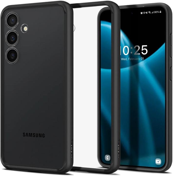 Actual product image Spigen Hybrid S921 czarny/matte black ACS07352 (Samsung Galaxy S24, Samsung Galaxy S24 Ultra)