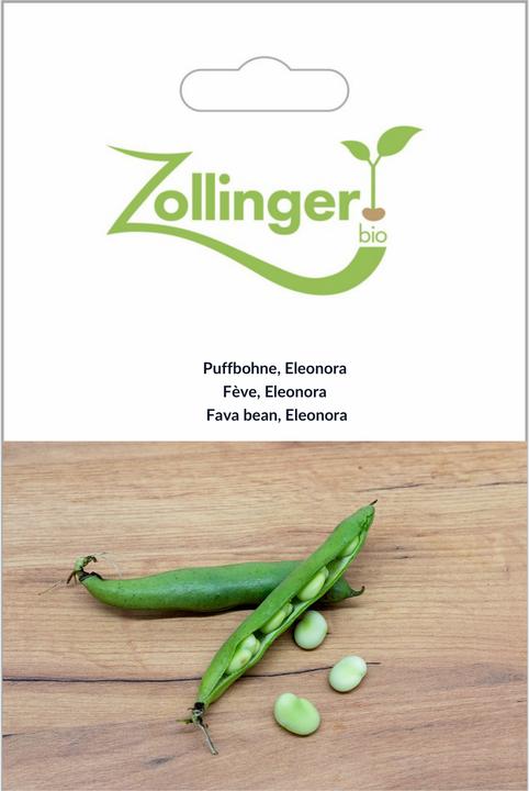 Actual product image Zollinger Bio Broad bean, Eleonora