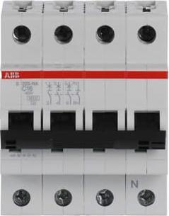 Actual product image ABB S203-C16NA Circuit breaker 16A pro M compact 3p+NA