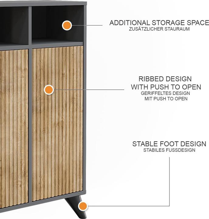 Immagine prodotto Vicco Leano (60 x 30 x 97 cm)