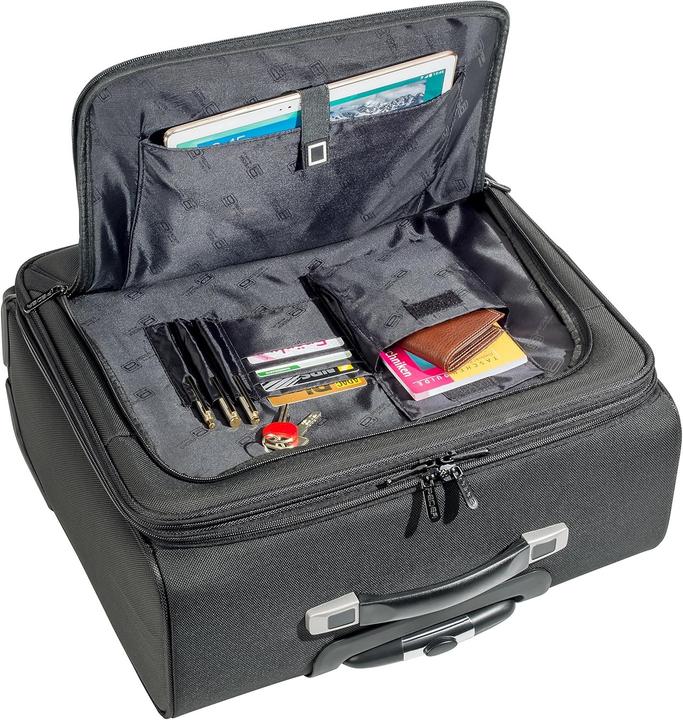 Immagine prodotto Pedea Trolley business "Premium", nero (per notebook fino a 43,9 cm (17,3)).