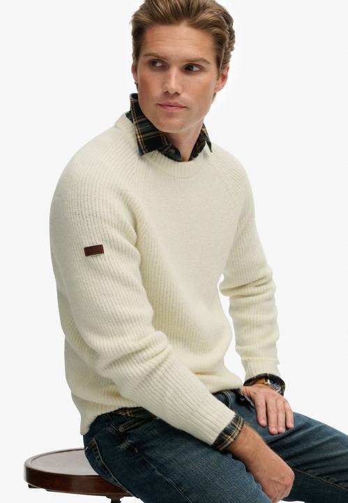 Produktbild Superdry Dicker Pullover mit Raglanärmeln (XL)