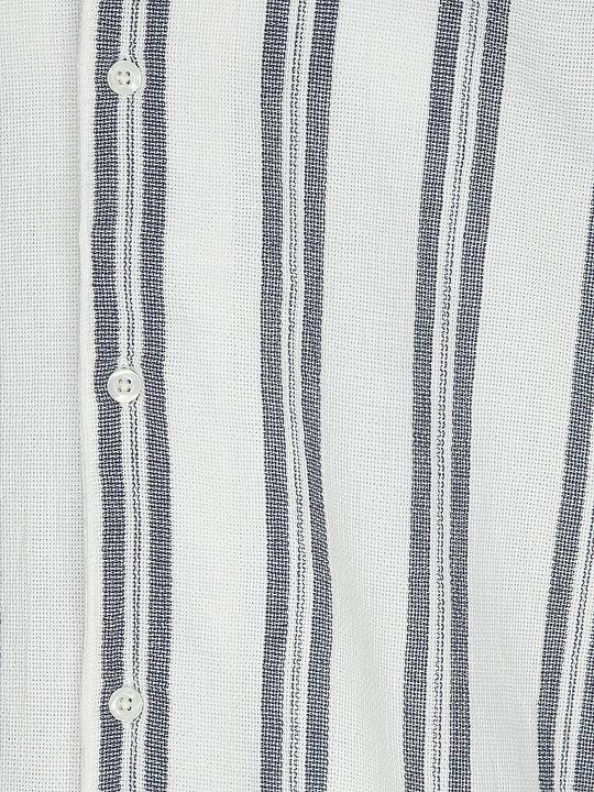 Immagine prodotto KnowledgeCotton Apparel Box S/S Striped Cotton Shirt (L)