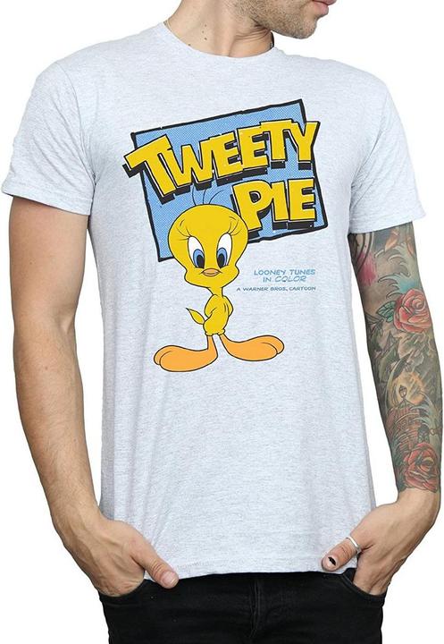 Actual product image Looney Tunes Mens Tweety Pie T-Shirt (XL)