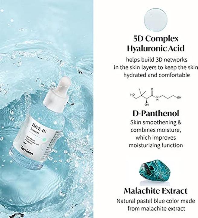 Produktbild Torriden Dive-In Low Molecular Hyaluronic Acid Serum (50 ml)