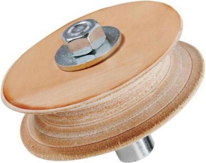 Scheppach Mola in cuoio Ø 100 mm