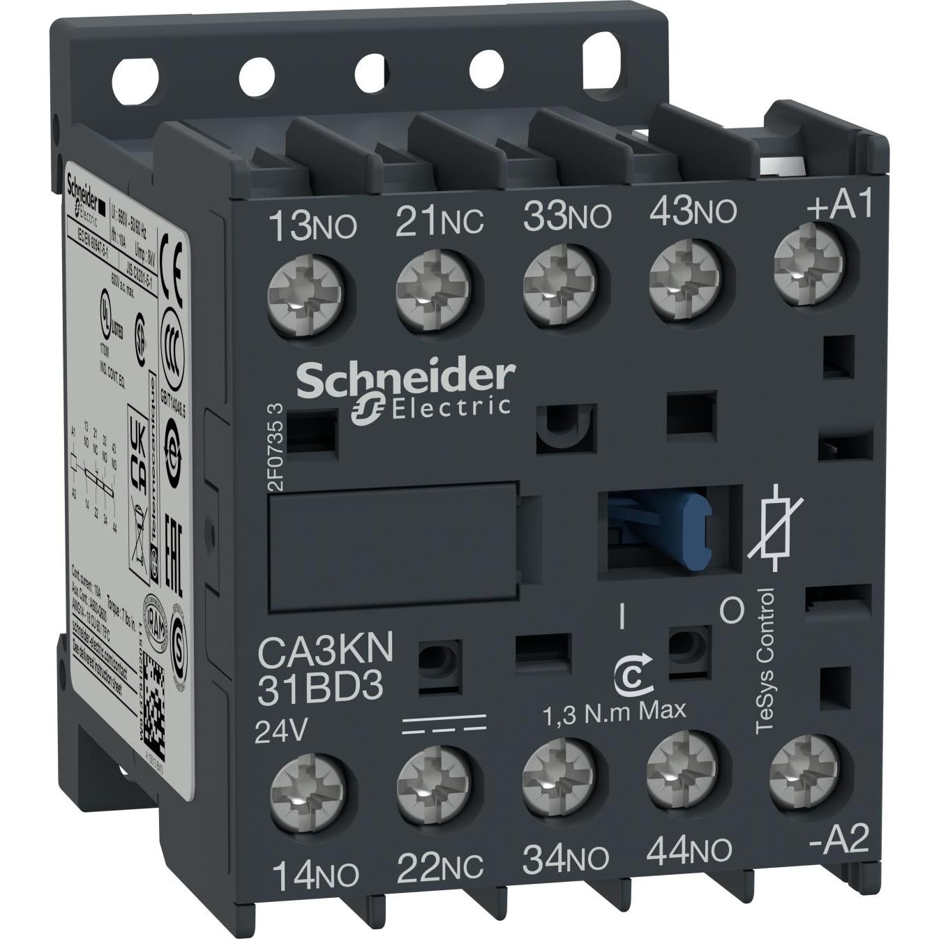 Thumbnail - Schneider Electric Hilfsschütz CA3KN31GD3, Relais