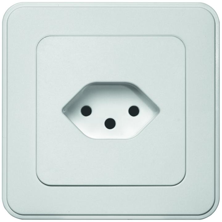 Mica Prise encastrée T13 blanche avec raccordement par serrage