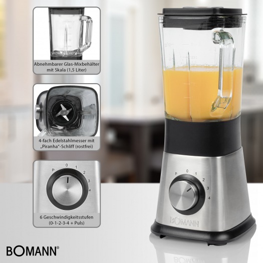 Produktbild Bomann Standmixer UM 1374 CB (650 W)