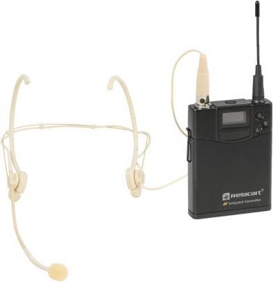 Actual product image Relacart Set UR-222S bodypack with HM-600S headset