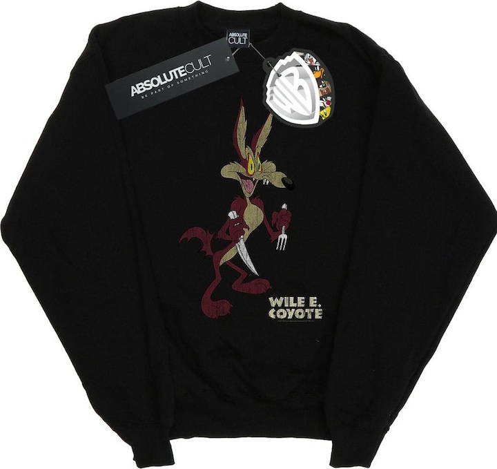Immagine prodotto Looney Tunes Wile E Coyote Distressed Felpa Uomo (XXL)