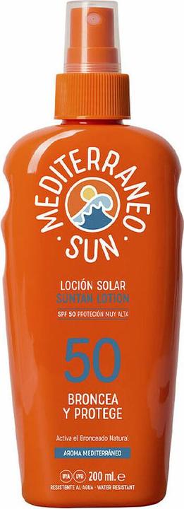 Produktbild Mediterraneo Sun COCONUT sunscreen dark tanning SPF50 200 ml (Sonnenspray, SPF 50, 200 ml, 105 g)