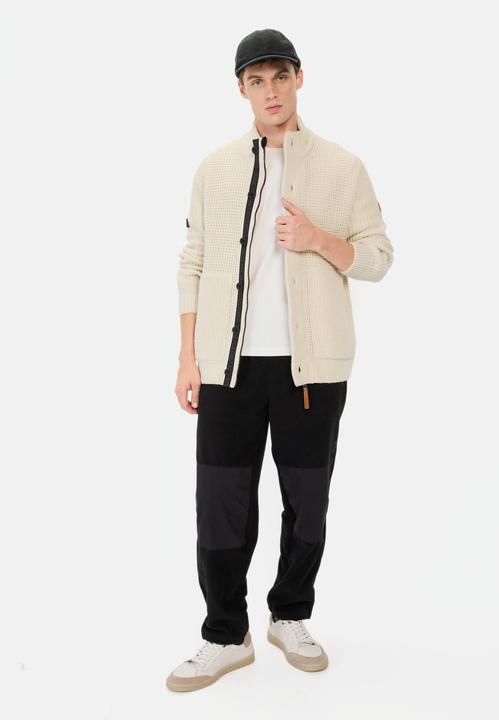 Produktbild Camel Active Strickjacke mit verstecktem Reissverschluss (M)