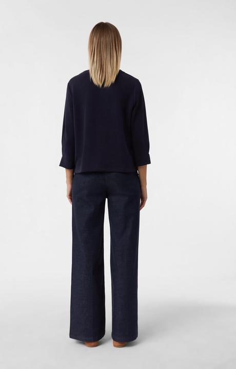 Produktbild Comma Sweatshirt Weiches Sweatshirt mit 3/4-Ärmeln (40)