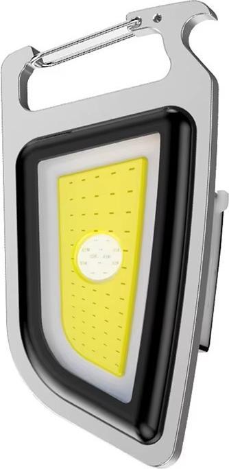 Actual product image Boruit 5 in 1 Multi Function Keychain Flashlight Rechargeable Power Display Tool Torch (300 lm)